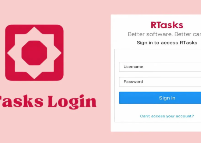 RTasks Login: A Comprehensive Guide